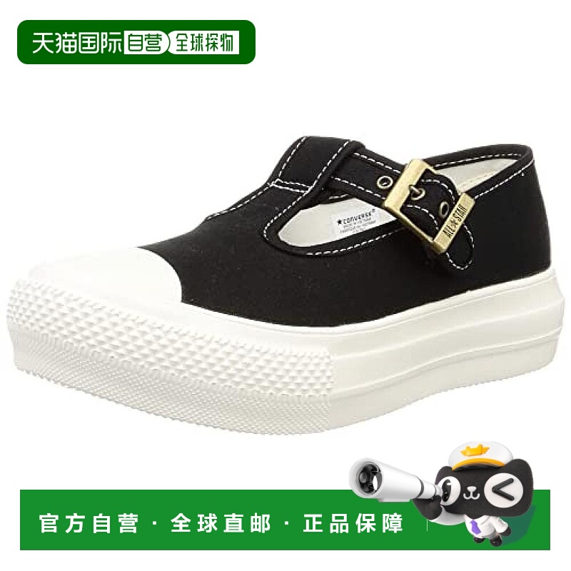 【日本直邮】Converse匡威 AS 轻量 PLTS 玛丽珍 OX黑23cm 313076