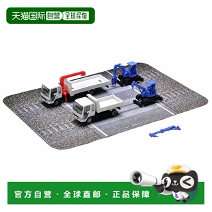【日本直邮】卡车收藏公路轨道养护车组A场景制作模型用品314882