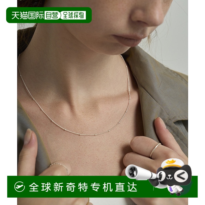 1h可退 日本直邮Firsthand 女装 Silver925 点链项链 可调节长度