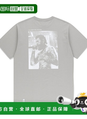 韩国直邮MAHAGRID 男士T恤MG2EMMT520DGR INTERNATIONAL TOUR TEE