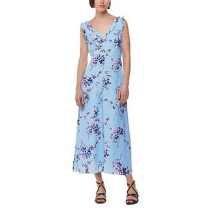 美国直邮WHISTLES 女士 连衣裙V领无袖 修身时尚 优雅自然女装