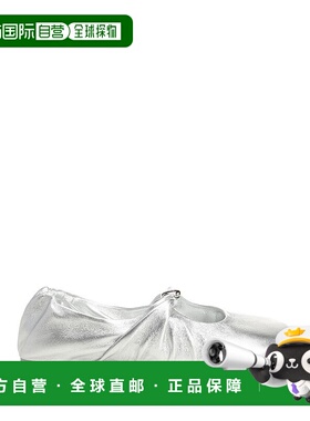 香港直邮LOEWE 女士芭蕾乐福鞋 LLPF466X011160 SS2026 银色 Pebb