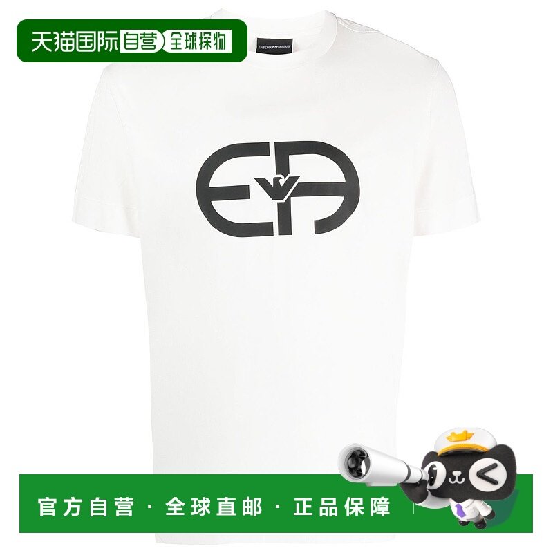 香港直邮EMPORIO ARMANI 男士T恤 8N1TF61JUVZ0101 AW2025