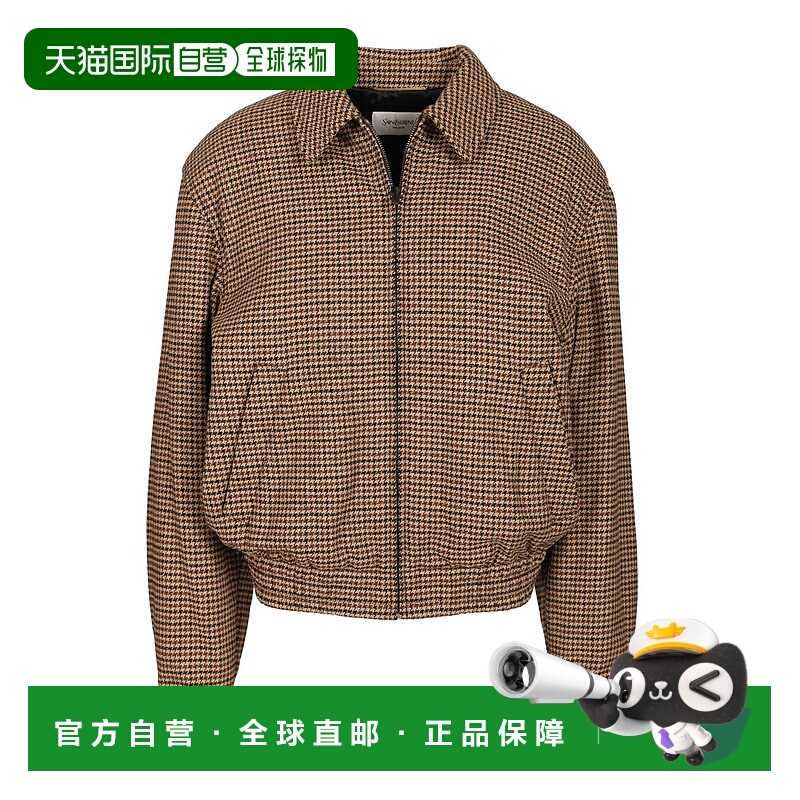 1h可退 欧洲直邮saint laurent 女士 休闲西装羊毛西服