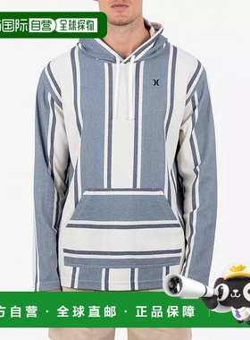 1h可退 【美国直邮】hurley 男士 帽衫运动夹克衫卫衣