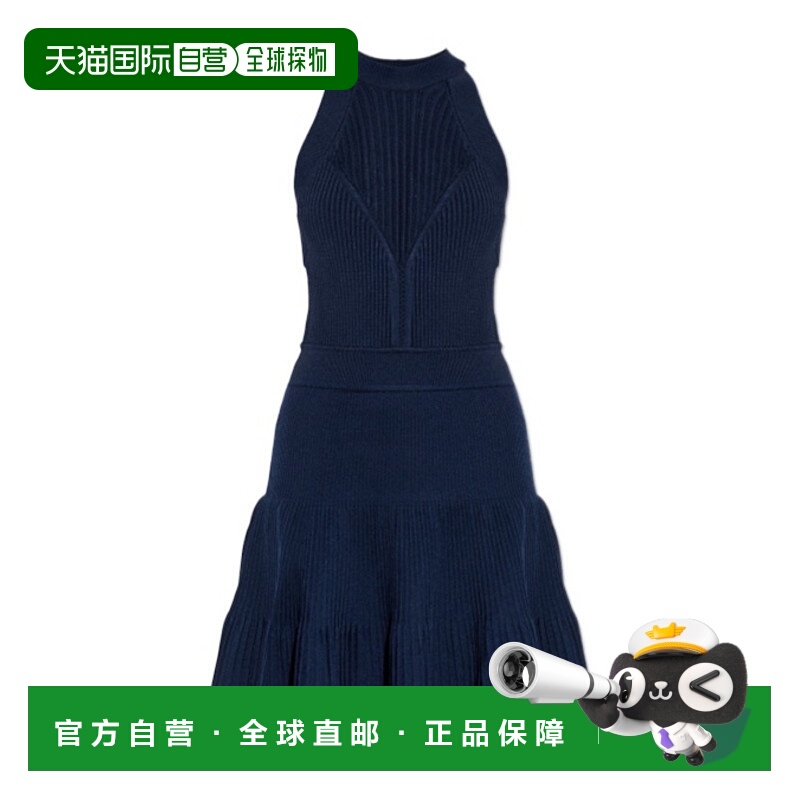 1h可退 香港直邮BALMAIN 女士连衣裙 FF0R5159KJ156DU AW2025 蓝