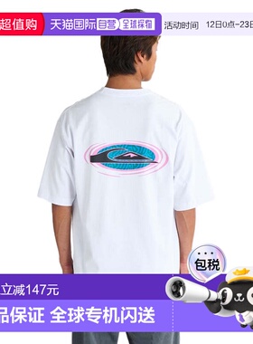 日本直邮Quiksilver 青蛙仪式ST男士半袖T恤 25SPQST251004WHT 白