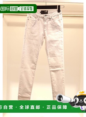 1h可退 香港直邮MOSCHINO 女士牛仔裤 WQ38780S2622A00 AW2021 花