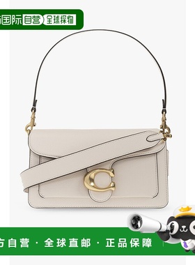 香港直邮COACH 女士斜挎包 CH8570B4HA CO 乳白色 ?T蔻驰手提包