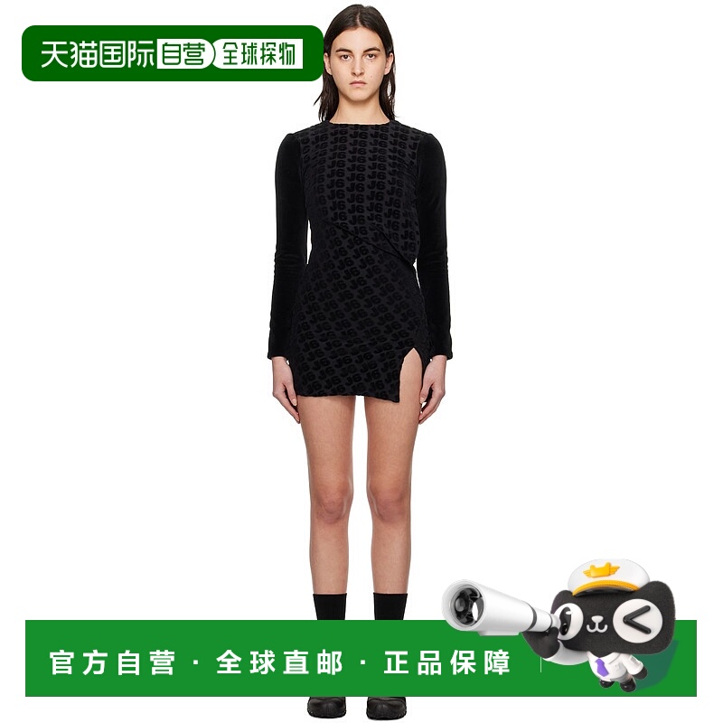 1h可退 香港直邮潮奢 J6 女士 黑色 Backless 连衣裙 J6F2WD14AP