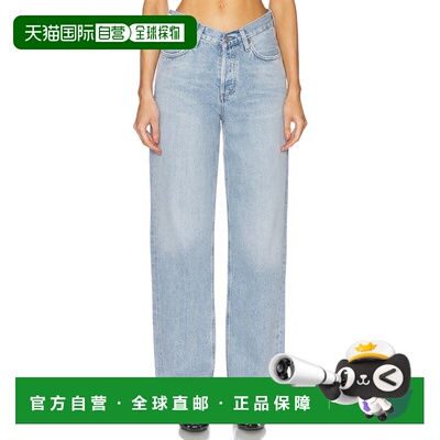 1h可退 香港直邮AGOLDE 女士 V-waist 宽松牛仔裤 A2081765直筒裤