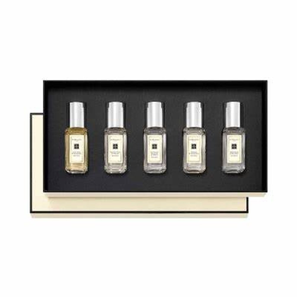 祖马龙（JO MALONE）香水5件套 9ML*5（英国梨/牡丹与胭红麂绒/