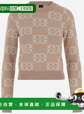 1h可退 香港直邮Pinko 品高 女士 and Polos T恤棕色T恤 106041A2