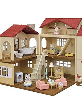 【日本直邮】Epoch 玩具屋 森贝儿家族/红色屋檐的家 22-RZ