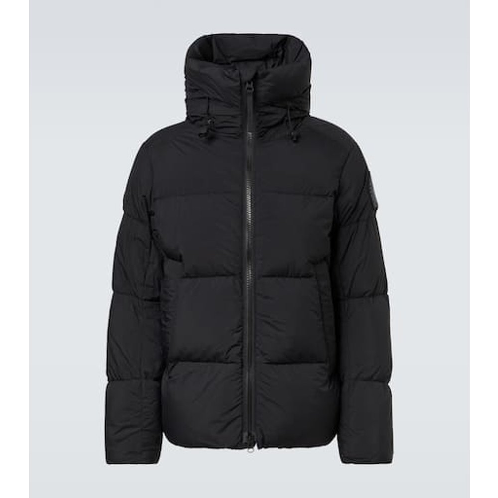 潮奢 Canada Goose 加拿大鹅 男士 Crofton 黑色标志羽绒夹克