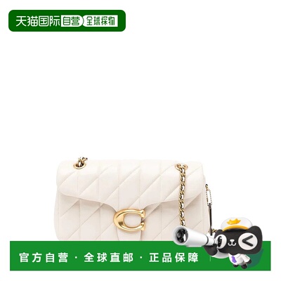 香港直邮COACH 女士手提包 CP150CHALK SS2026 浅棕色 Coach Tote