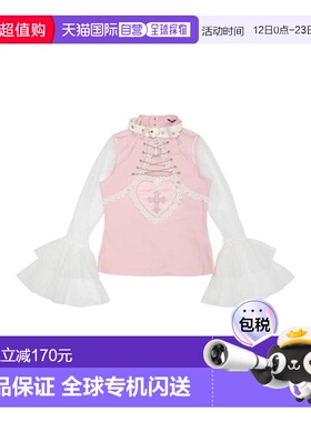 日本直邮日潮 ACDCRAG吻杀系列花边长袖T恤10149232050476