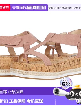 自营Pelle Moda Pilar女式美式10号粉色皮革平跟鞋KHD621-粉色 美