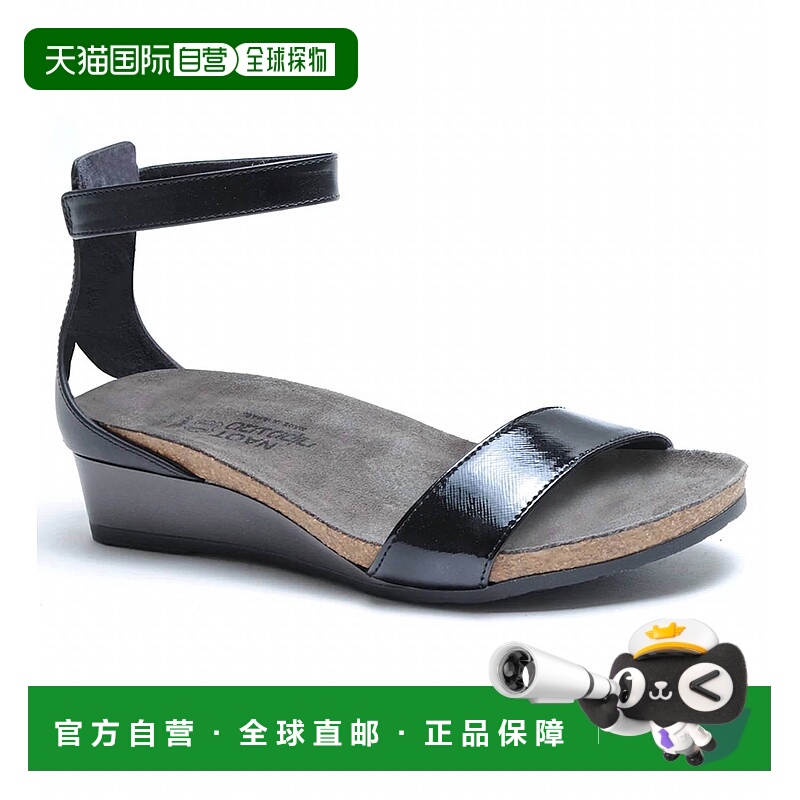 自营naotWomen's Pixie Sandal In Black Patent - black patent
