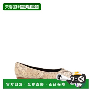 1h可退 香港直邮Chloe 蔻依 女士 芭蕾舞鞋 beige米色 舒适时尚