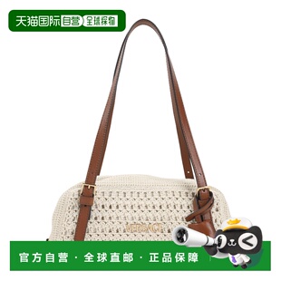 1h可退 香港直邮versace 范思哲 女士 针织肩包 10157921A17100