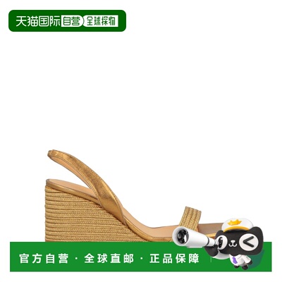 香港直邮潮奢 CastaÑer 女士 麻底鞋 metal金属色 舒适时尚