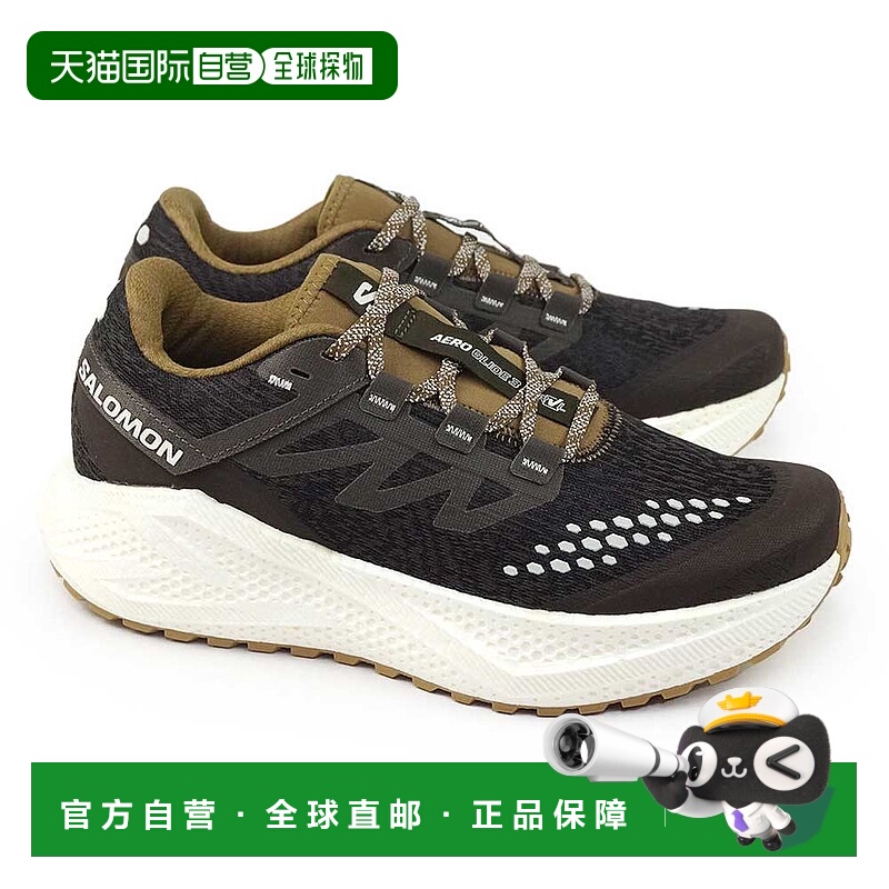 日本直邮Salomon 男士 Aero Glide 3 碎石越野跑鞋厚底轻便SALOMO