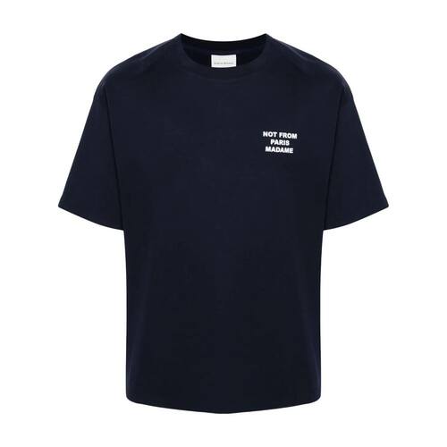 Drole De Monsieur 男士T恤 PERMTS203CO002NAVY