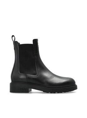 FENDI 女士靴子 8T85769W4F0ABB AW2024 黑色 圆头机车靴