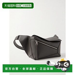 1h可退 香港直邮潮奢 LOEWE 罗意威 男士 小号 Puzzle 徽标腰包 B