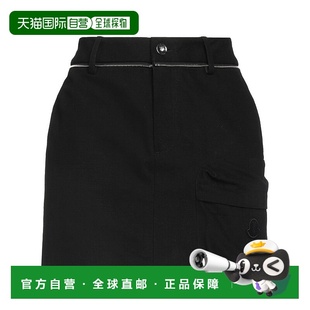香港直邮Moncler black黑色 盟可睐 迷你半身裙 舒适 女士 1h可退