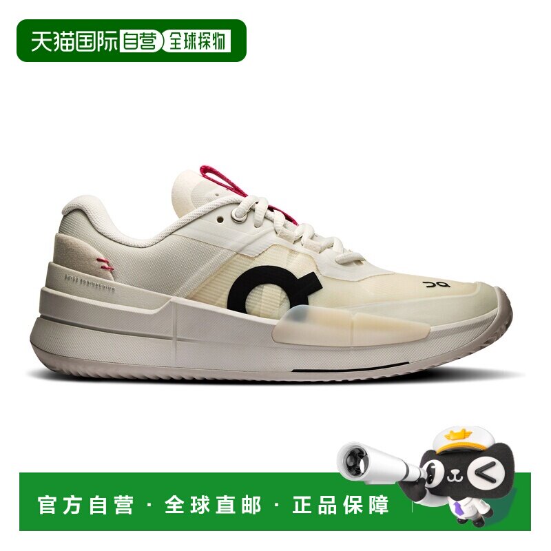 自营欧洲直邮On昂跑 THE ROGER Pro 2女士白色网布聚酯纤维网球鞋