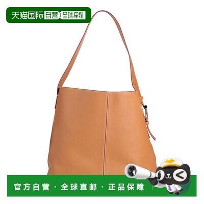 1h可退 香港直邮mcqueen 亚历山大 麦昆 女士 肩包 brown棕色 舒