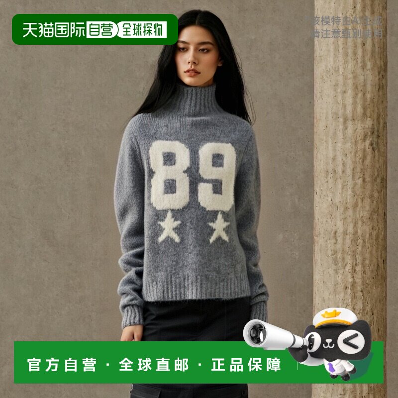 1h可退 日本直邮Paloma Wool 女士羊毛混合针织紧身毛衣 RJ9005