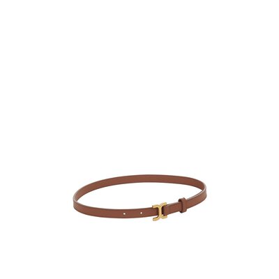 Chloe 粒面小牛皮腰带 C24SC050MAR