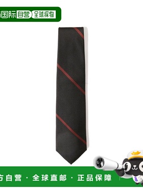 日本直邮BEAMS FITZGERALD 丝绸条纹领带 [93329960]