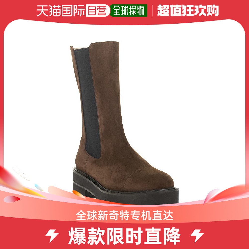 香港直邮潮奢 Stuart Weitzman 女士PRESLEY ULTRALIFT BOOTIE - 女鞋 时装靴 原图主图