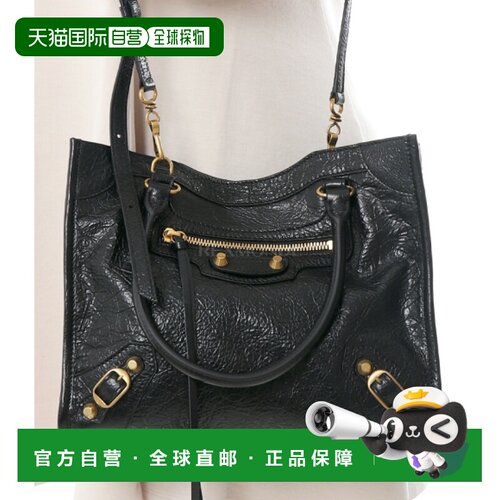 韩国直邮BALENCIAGA （852608 210F6 1000） 单肩包机车包