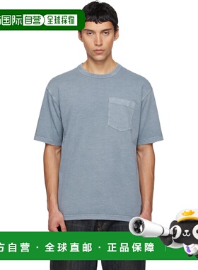 香港直邮潮奢 CARHARTT WIP 男士 蓝色 S/S Torion Pocket T 恤 I