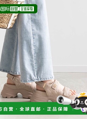 日本直邮RANDA 单字图案拼接绗缝运动凉鞋 RA041BW14651