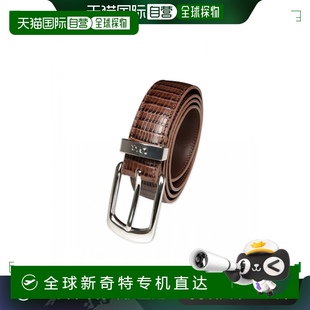 韩国直邮LMC 蜥蜴皮腰带棕色
