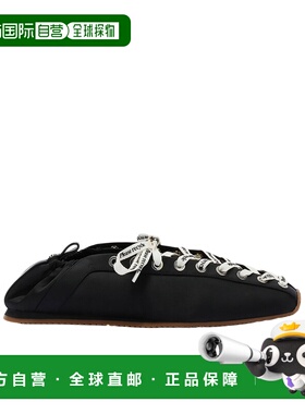 1h可退 香港直邮Ganni 系带运动芭蕾舞鞋 B1040014