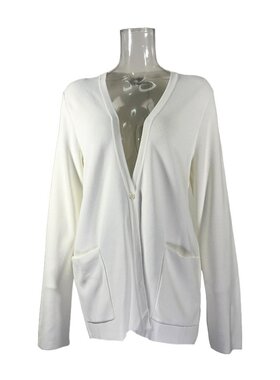 MAX MARA 女士针织毛衣 1341066106001 AW2021 灰色 V领开衫