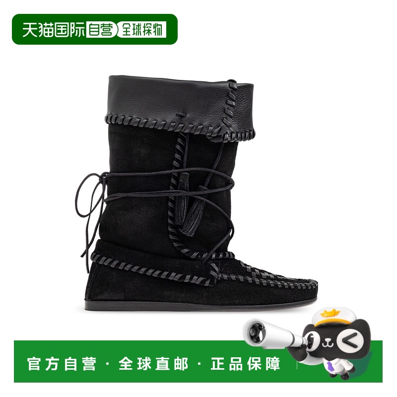 1h可退 香港直邮ISABEL MARANT 女士靴子 BO0210FAC2A05SBLACK AW