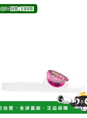 香港直邮Versace 印花设计厚底凉拖范思哲 DSR609CN1A020052W090