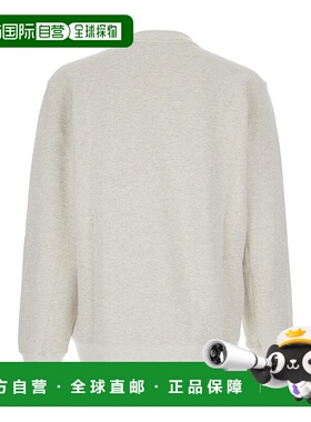 1h可退 香港直邮潮奢 AUTRY 男士 Front and Trims 灰色圆领印花