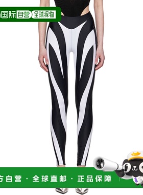 1h可退 香港直邮潮奢 Mugler 穆勒 女士 黑色 & 白色 Eco Sport L