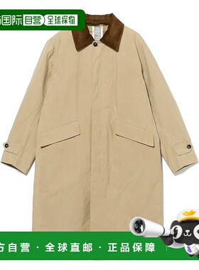 1h可退 日本直邮l’impermeabile 男装 改良版型 斜插口袋 华达呢