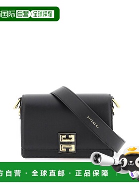 香港直邮GIVENCHY 女士单肩包 BB50VBB1UN001 黑色 中号4G Box斜