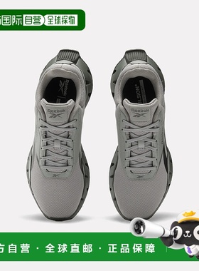 自营 reebok锐步Zig Dynamica Str男女皆宜鞋款-灰色3/黑色/灰色5